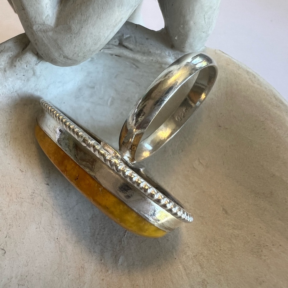 Bumblebee Jasper Ring - image 5